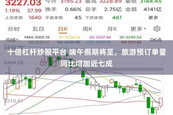 十倍杠杆炒股平台 端午假期将至，旅游预订单量同比增加近七成