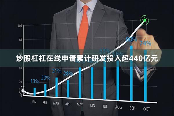 炒股杠杠在线申请累计研发投入超440亿元