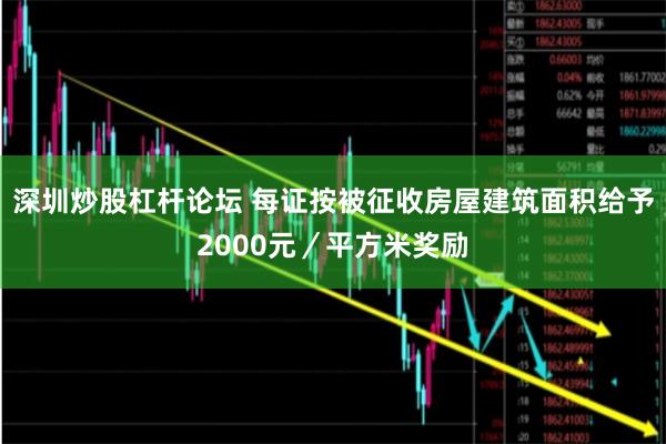 深圳炒股杠杆论坛 每证按被征收房屋建筑面积给予2000元／平方米奖励